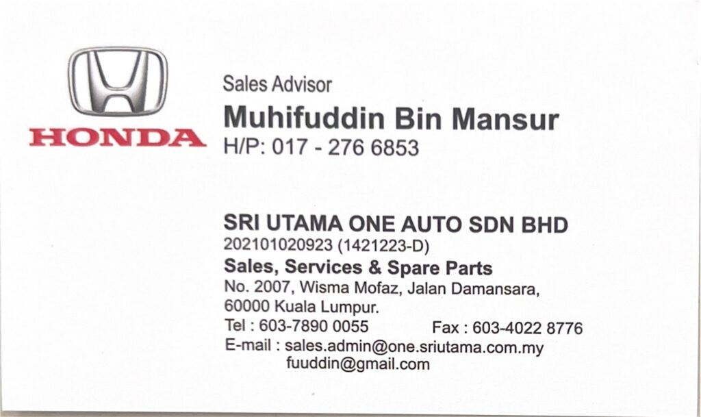 honda damansara